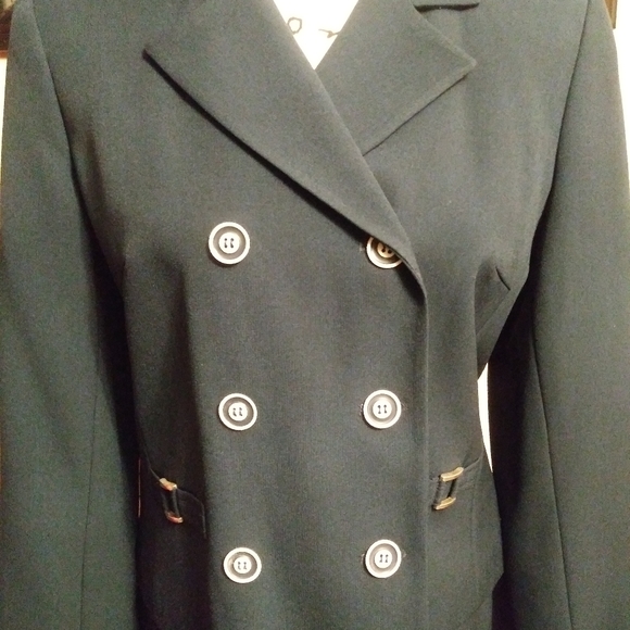 Navy blue two-piece suit - Picture 3 of 6